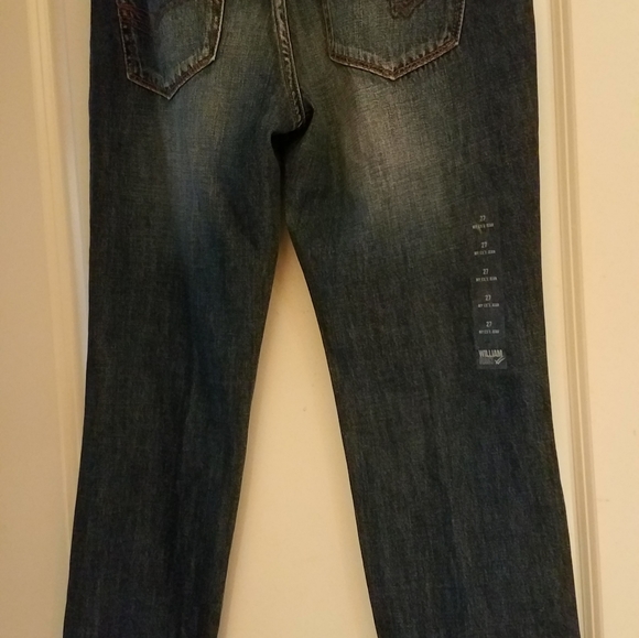 WILLIAM RAST Distressed JEANS Gem Stone SIZE 27 - Picture 5 of 7
